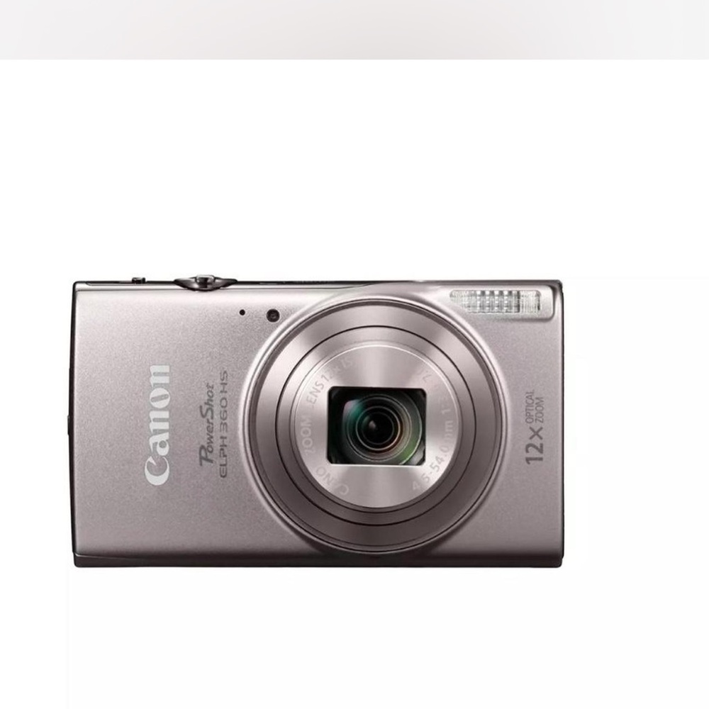 Silver Canon Power Shot ELPH 360